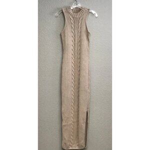 Anthropologie Joslin Cashmere Blend Knit Dress Womens Size Medium Sleeveless